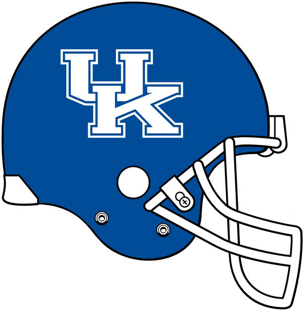 Kentucky Wildcats 2005-2015 Helmet Logo DTF decal stickers 2